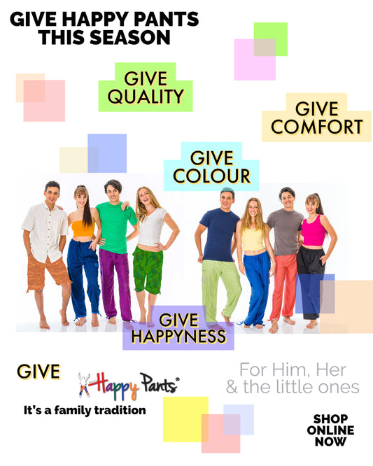 Give Happy Pants This Season - It's a Family Tradition