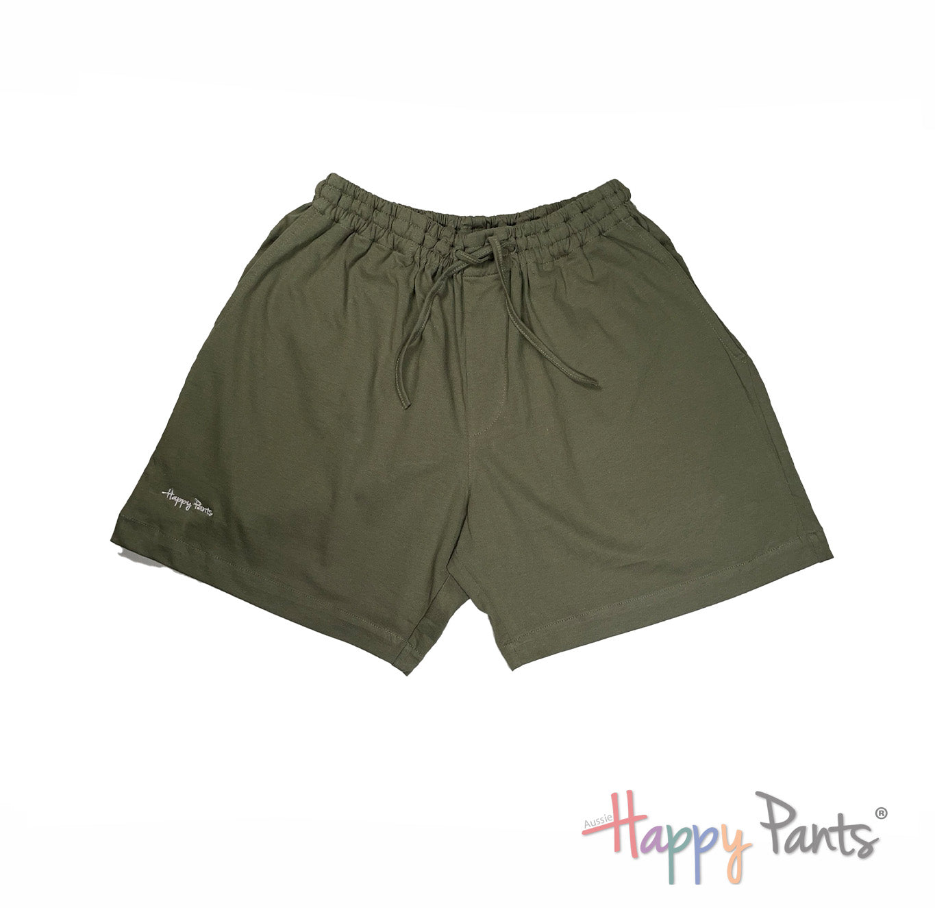 Olive Plain Classic Shorts