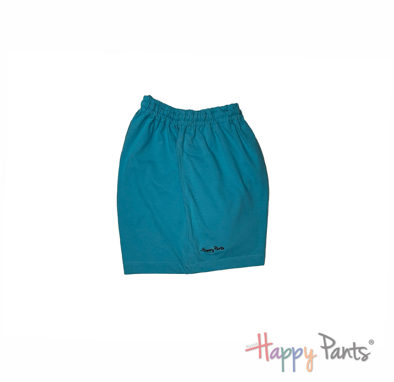 Aqua Blue Plain Classic Shorts