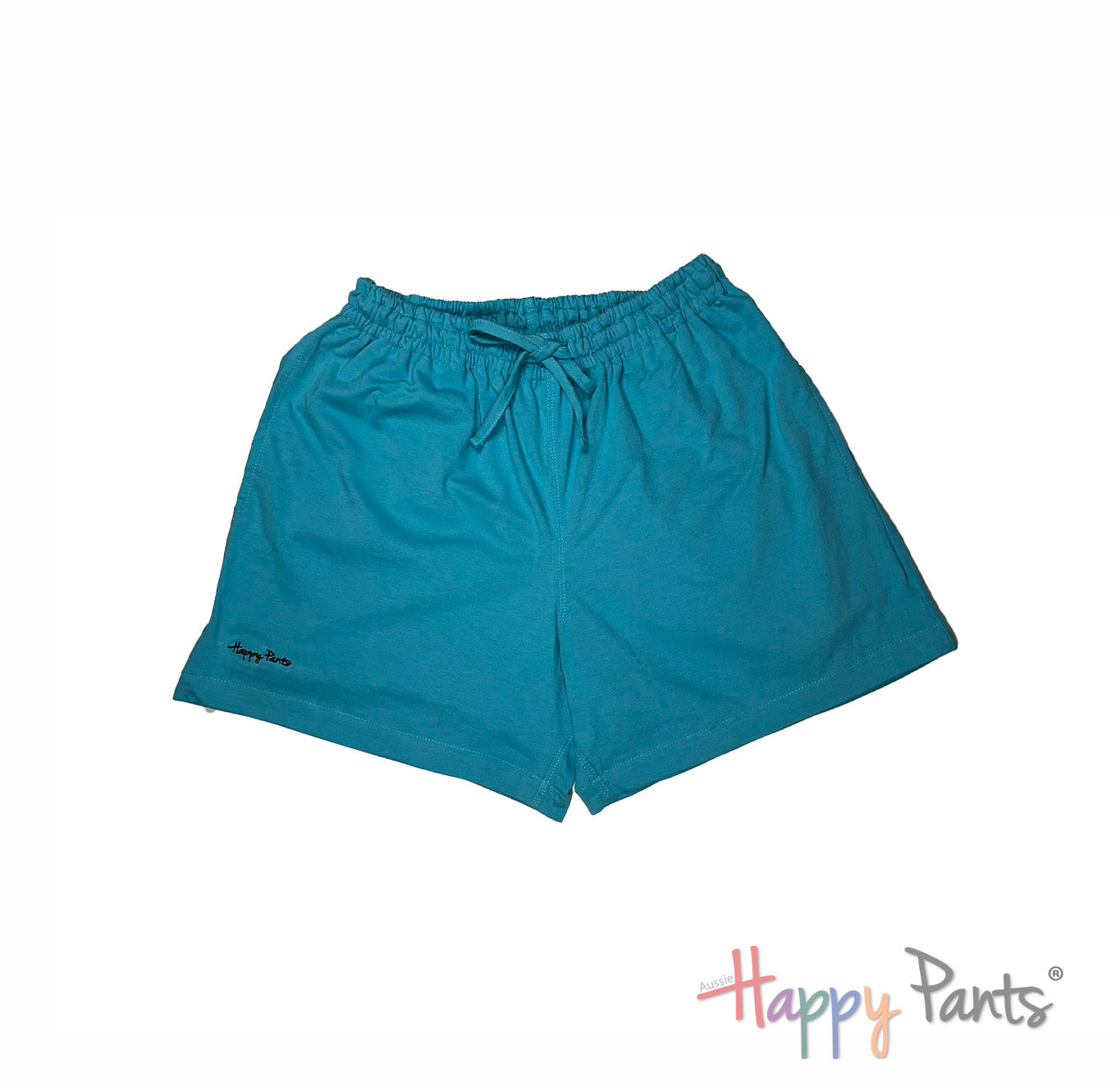 Aqua Blue Plain Classic Shorts
