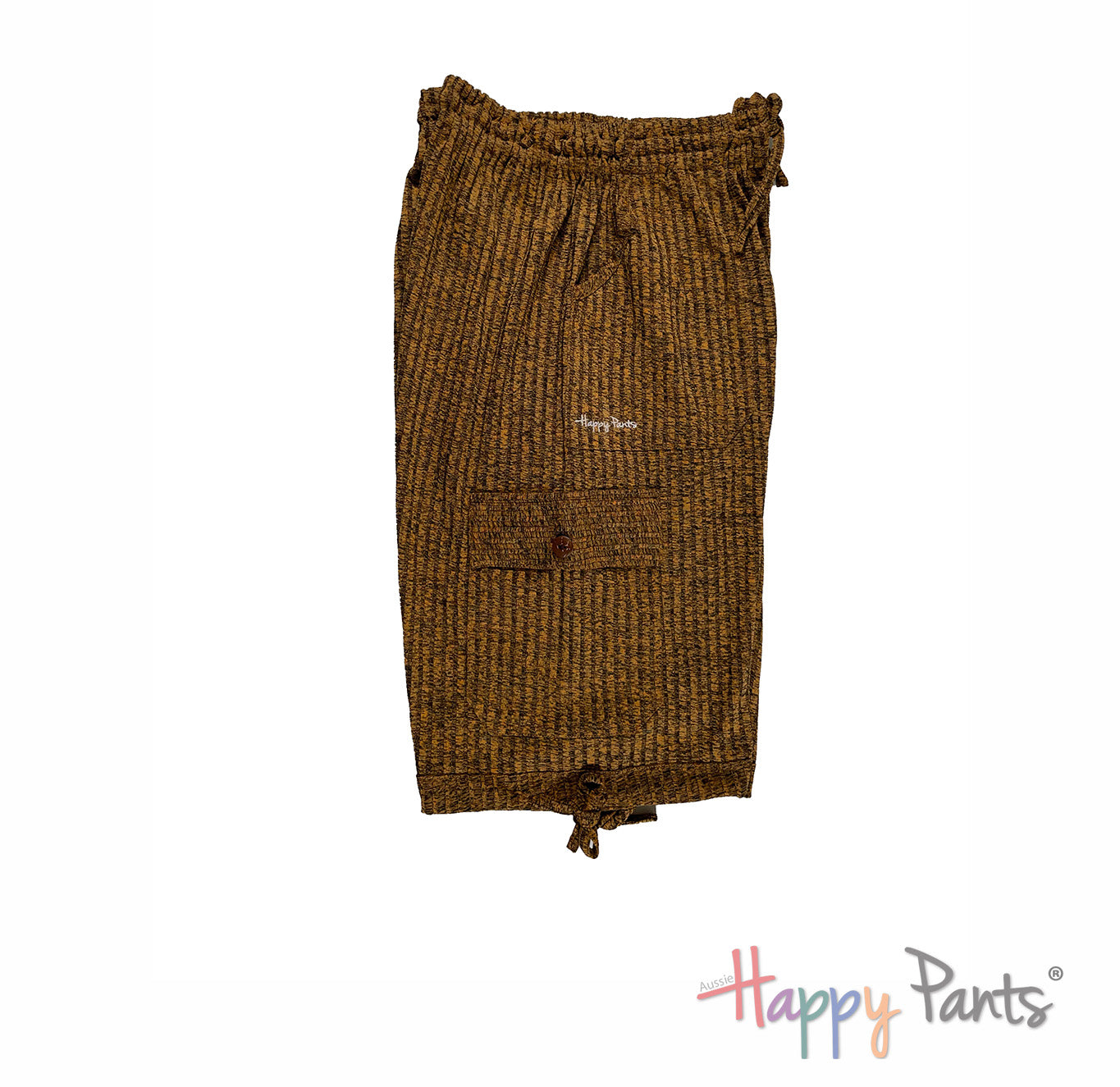 Golden Beehive Long Shorts