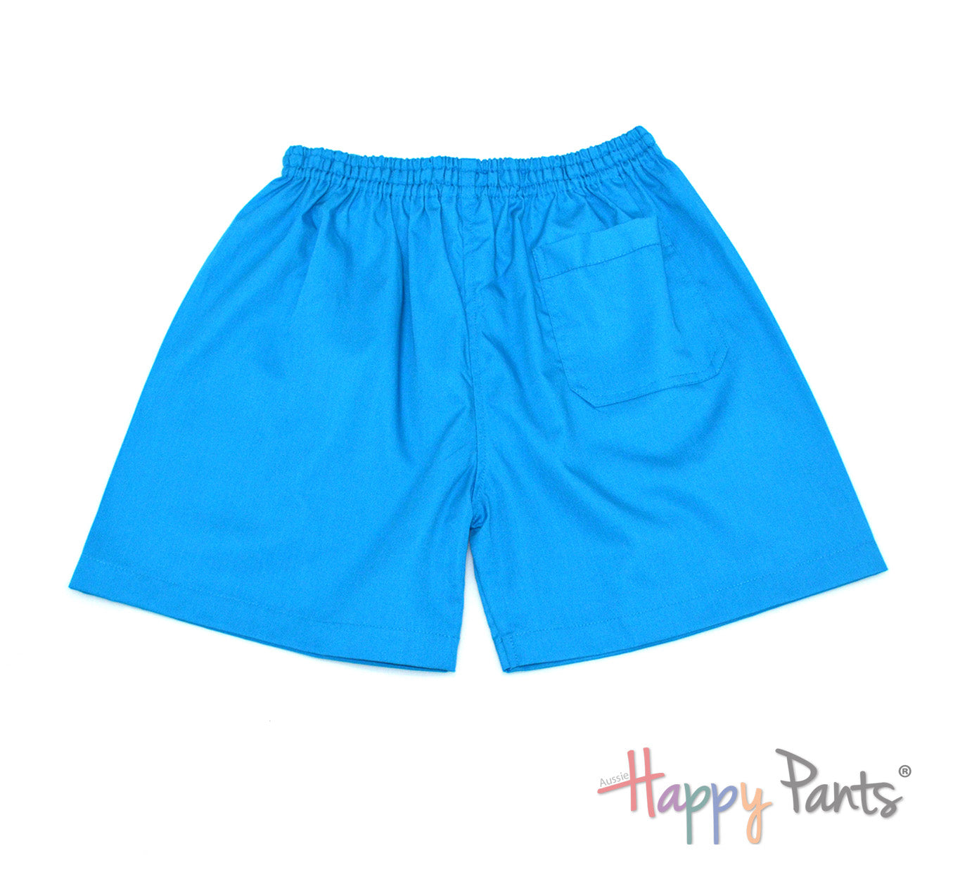 Blue Aqua shorts with elastic waist holiday pants resort wear Australia comfy  bordies