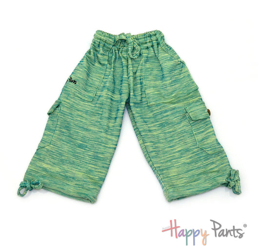 Midori Splash Green Kids Boardshorts 3/4 Shorts
