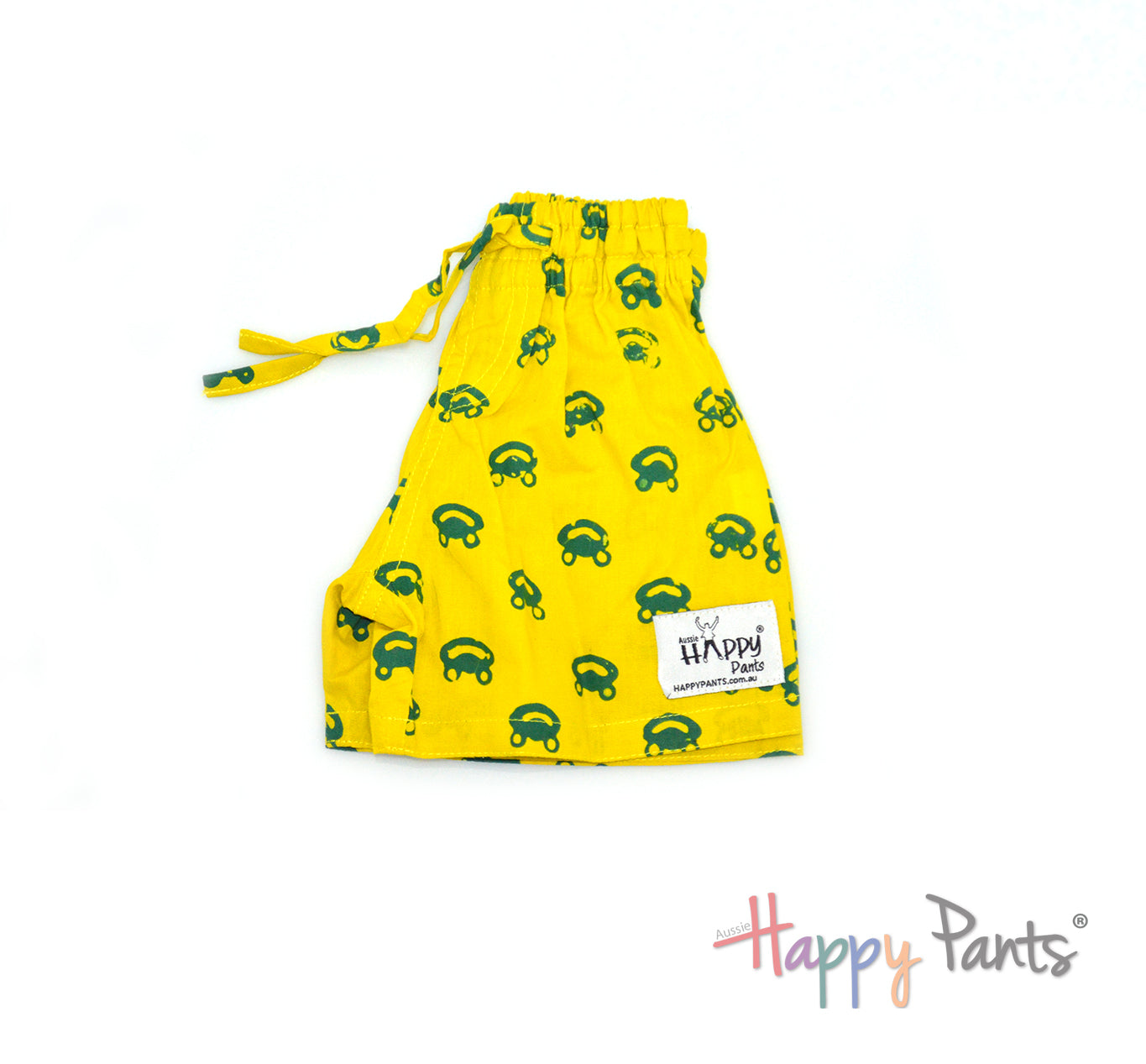 Happy Frog Yellow Shorts for Boys