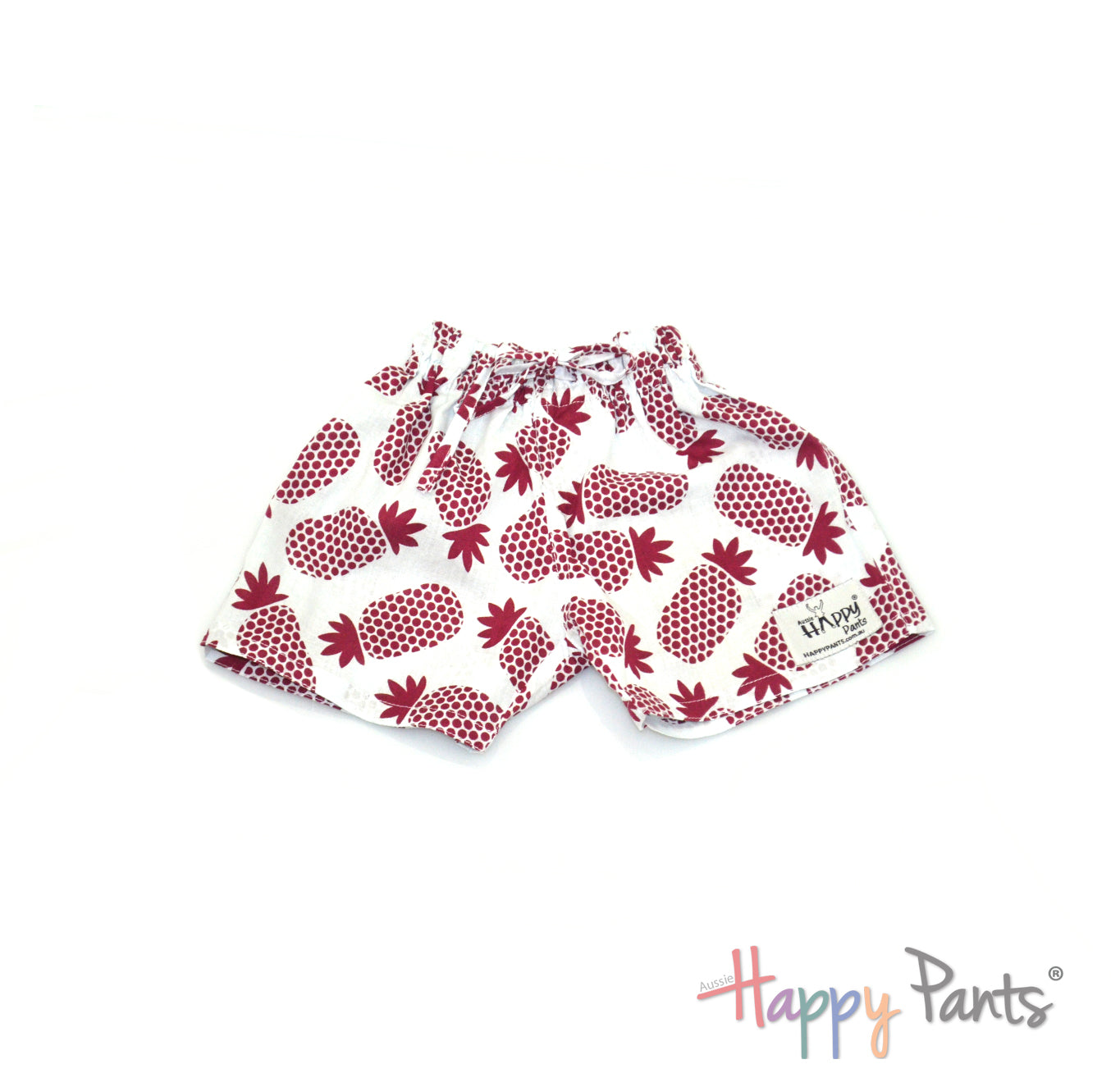 Tropical Pineapples Shorts for Girls