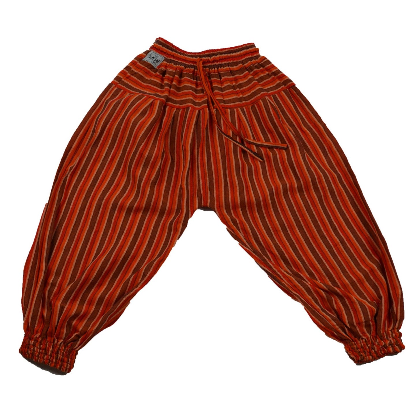 Orange Bohemian Youth Pants - Happy Pants