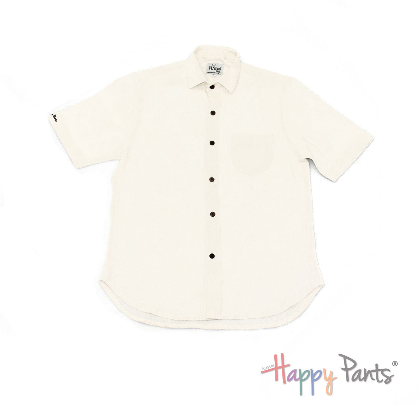 Casper White Button Shirt