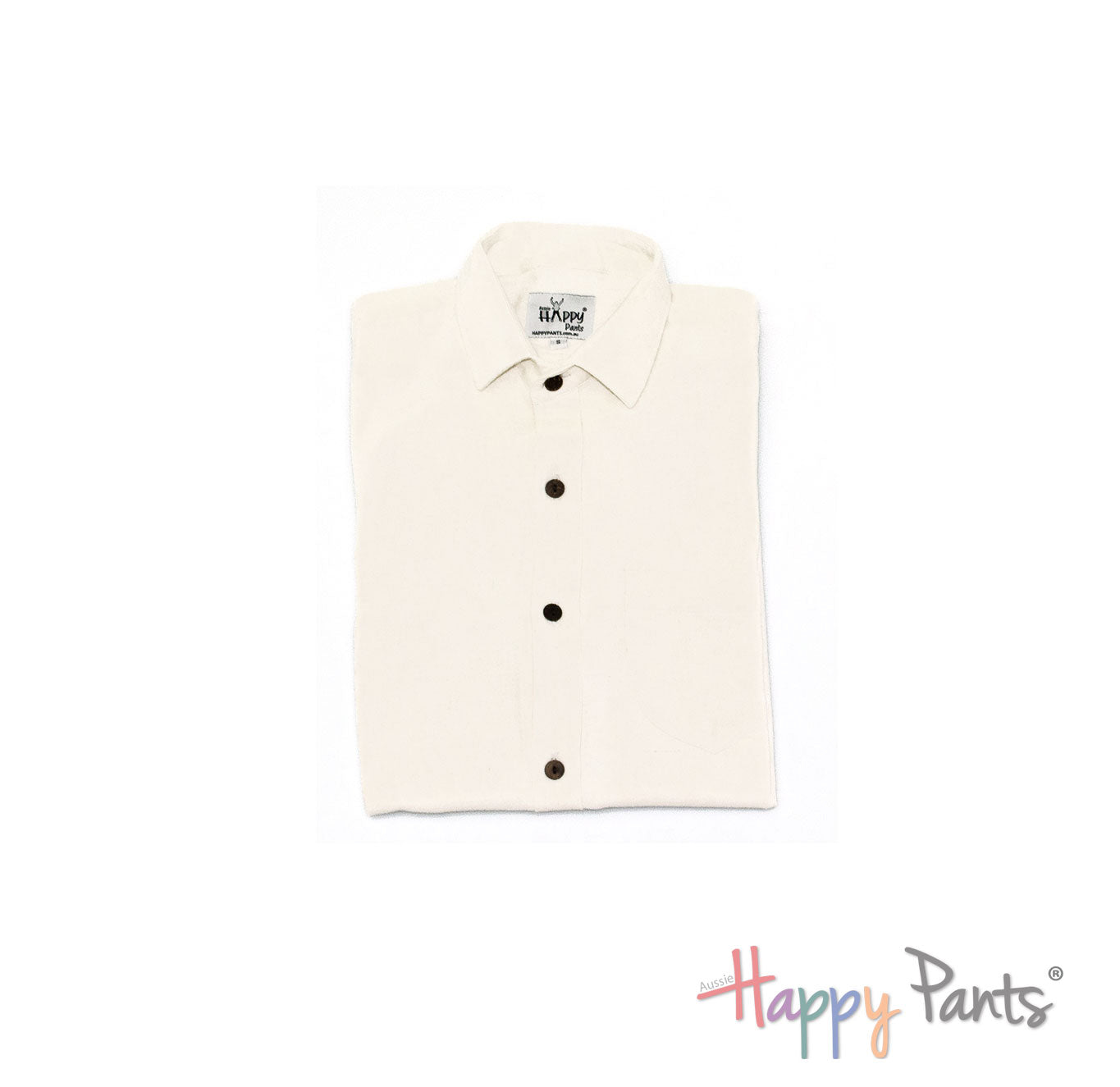 Casper White Button Shirt