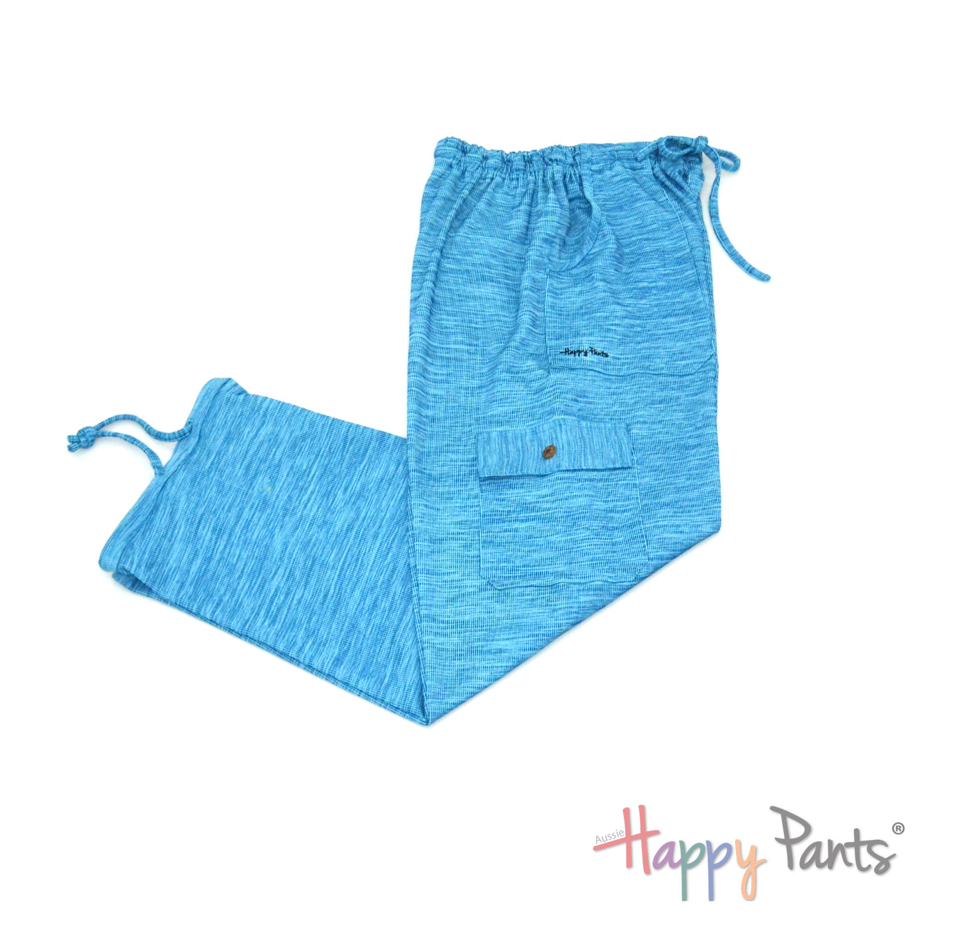 blue Colourful pants for men cotton joggers comfortable men’s plus sizes