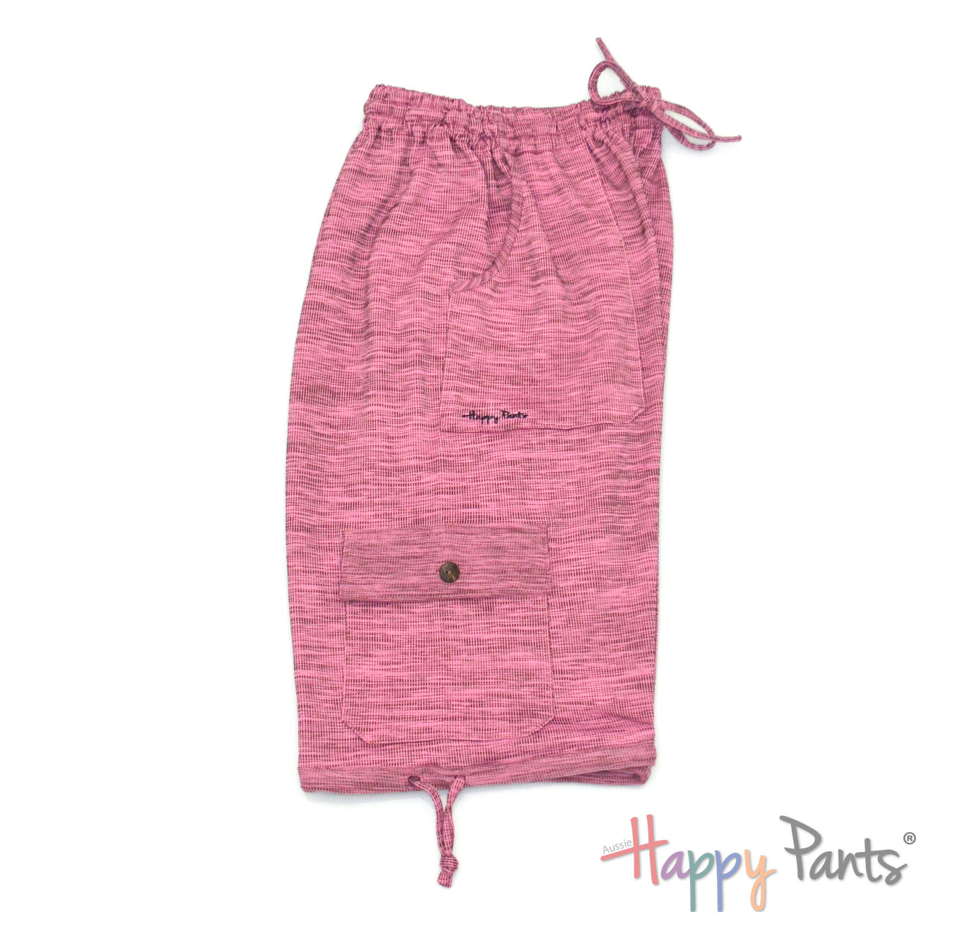 Purple Ladies shorts with elastic waist holiday pants resort wear Australia comfy bermudas