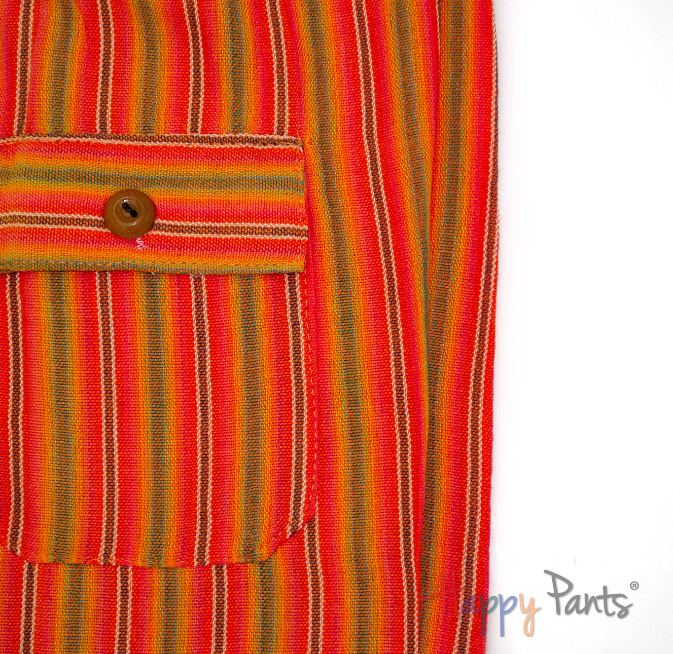 Orange Stripy Happy-Pants - Youth Collection