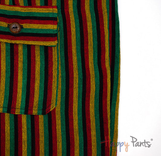 Rasta Stripy Happy-Pants - Youth Collection