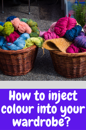 How to inject colour to your wardrobe