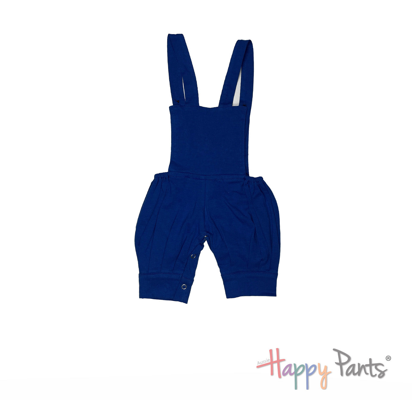 Royal Blue Happy Jumpsuit for Girls