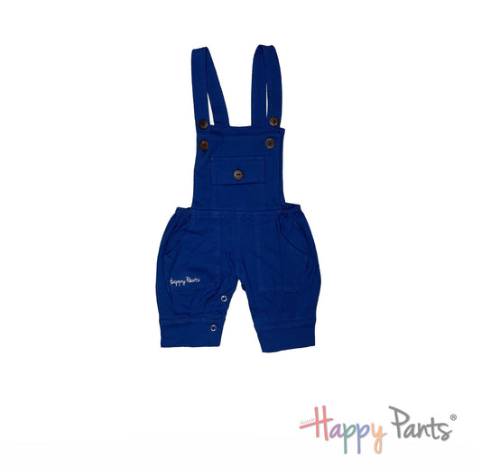 Royal Blue Happy Jumpsuit for Boys