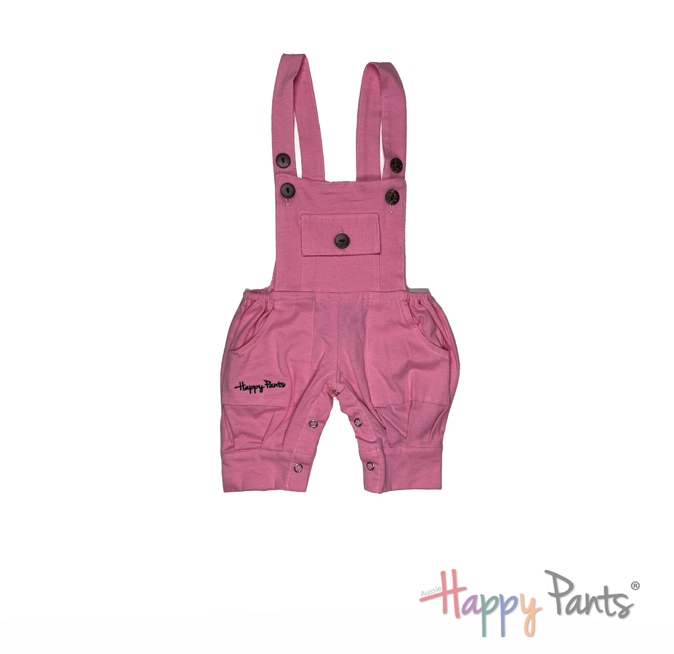 Pink Happy Jumpsuit for Boys