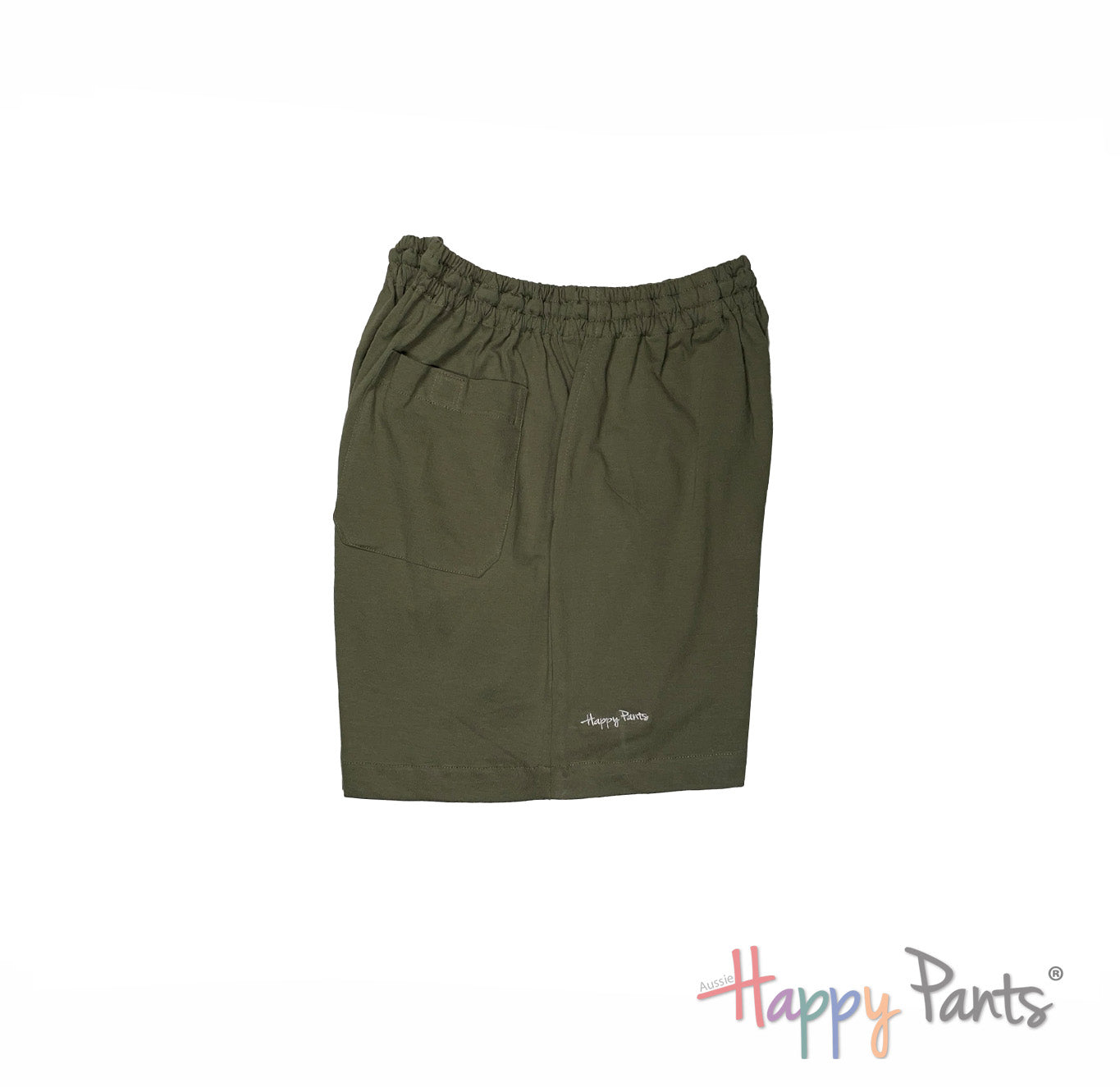 Olive Green Plain Classic Shorts