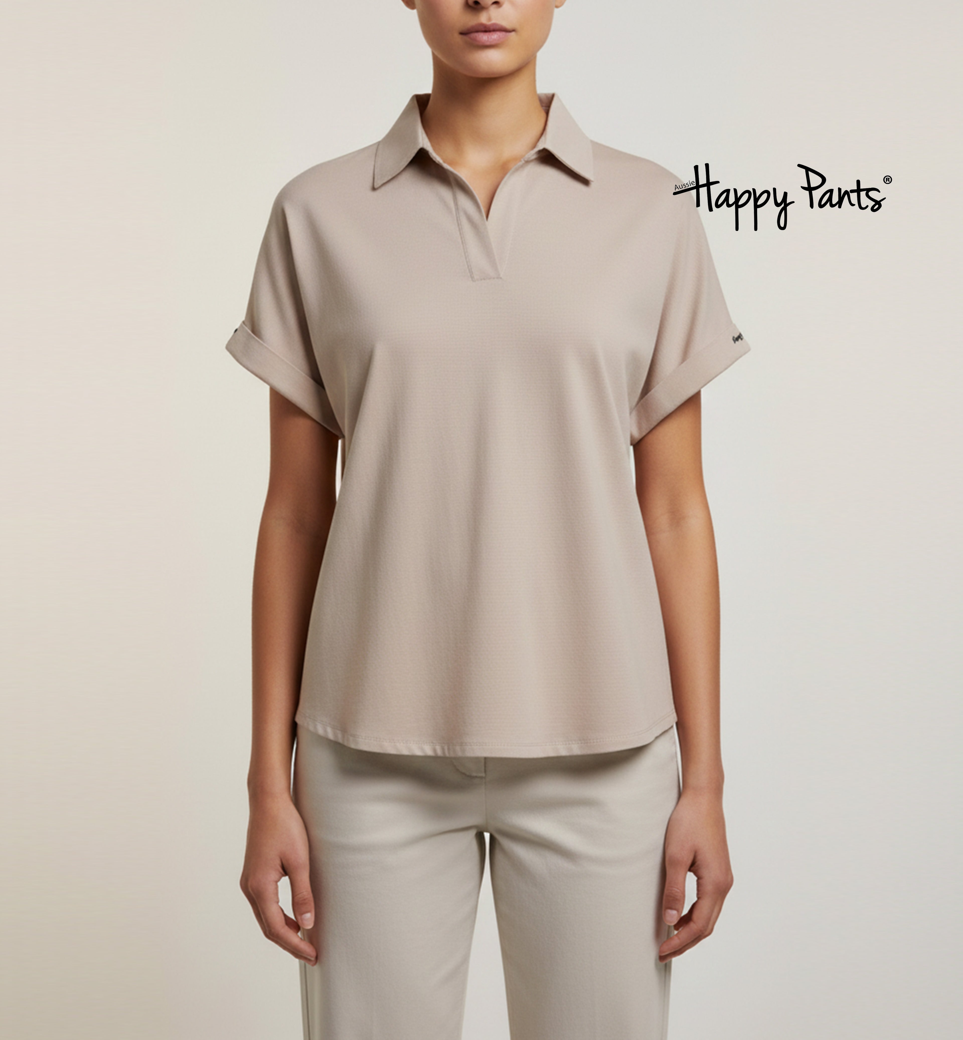 Women’s Cotton Blouse Beige