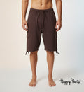 Happy Pants Pecan Brown Comfort Boardshorts