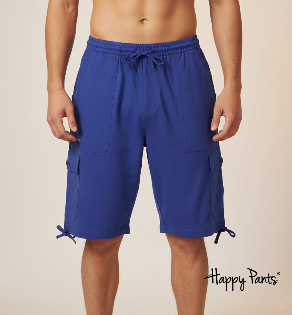 Happy Pants Cerulean Blue Comfort Boardshorts