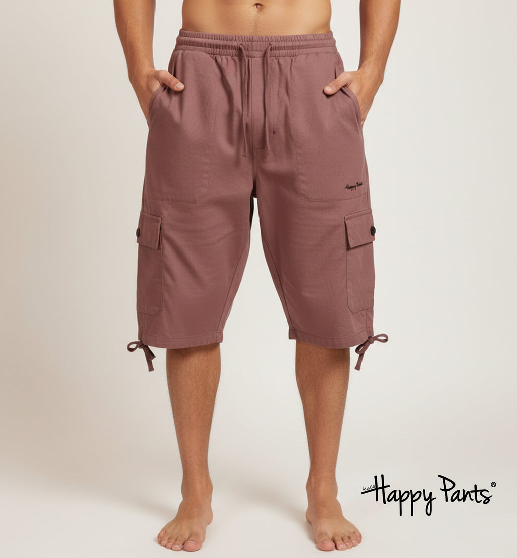 Happy Pants Dusty Rose Comfort Boardshorts