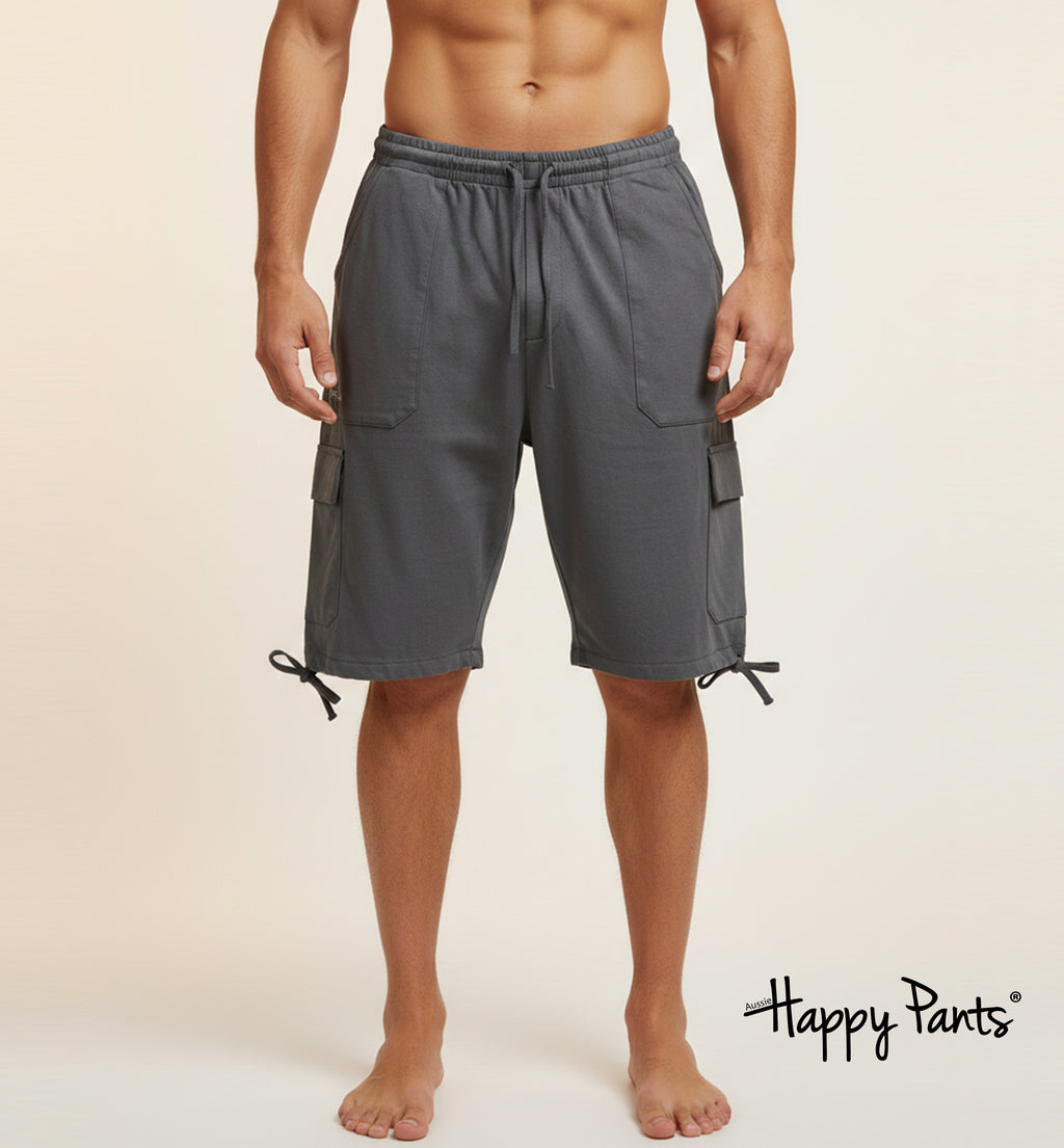Happy Pants Seal Gray Comfort Boardshorts