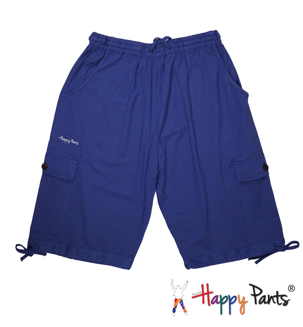 Happy Pants Cerulean Blue Comfort Boardshorts