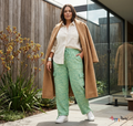 Midori Splash Green Women Happy Pants