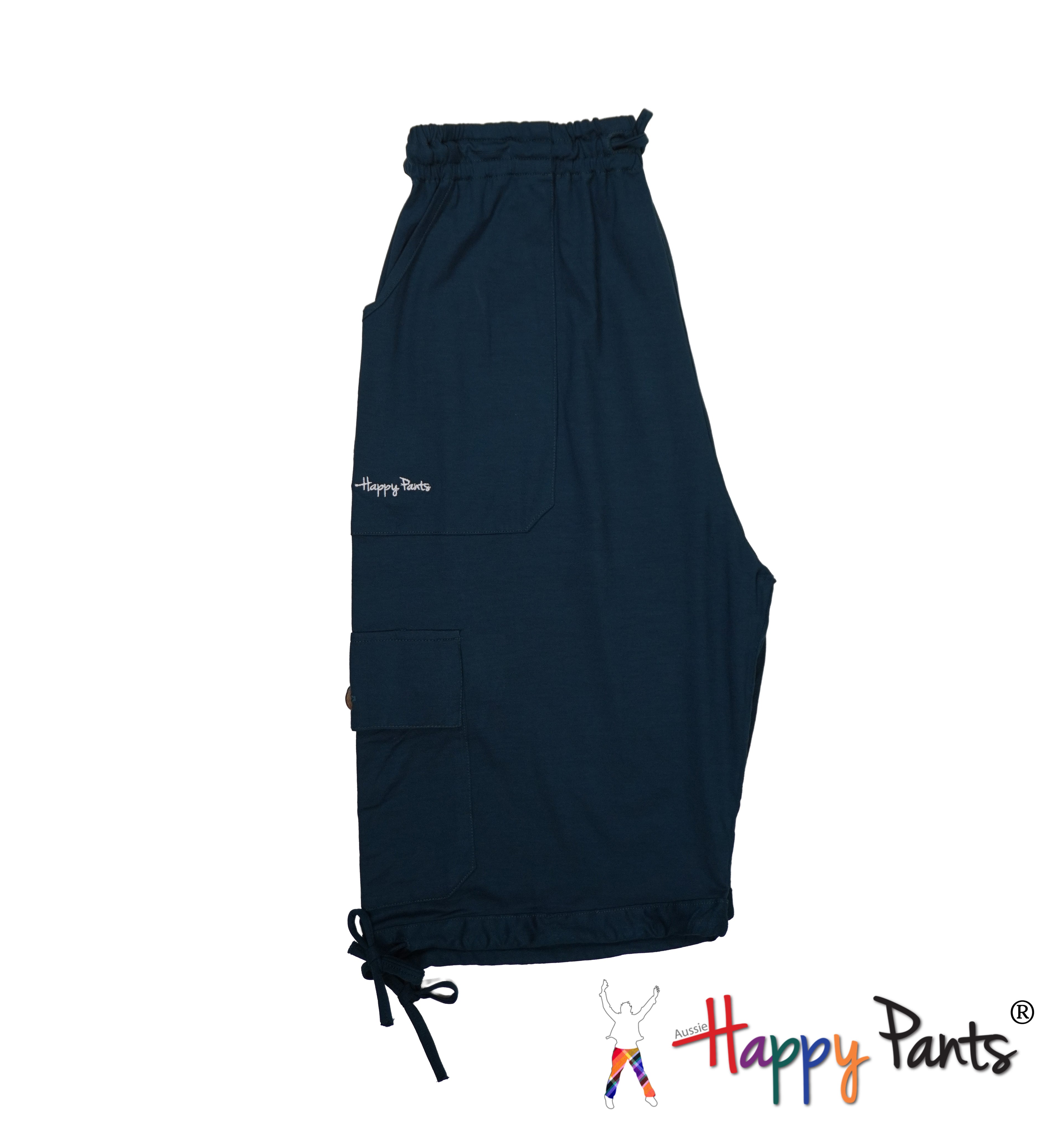 Happy Pants Peacock Blue Comfort Boardshorts