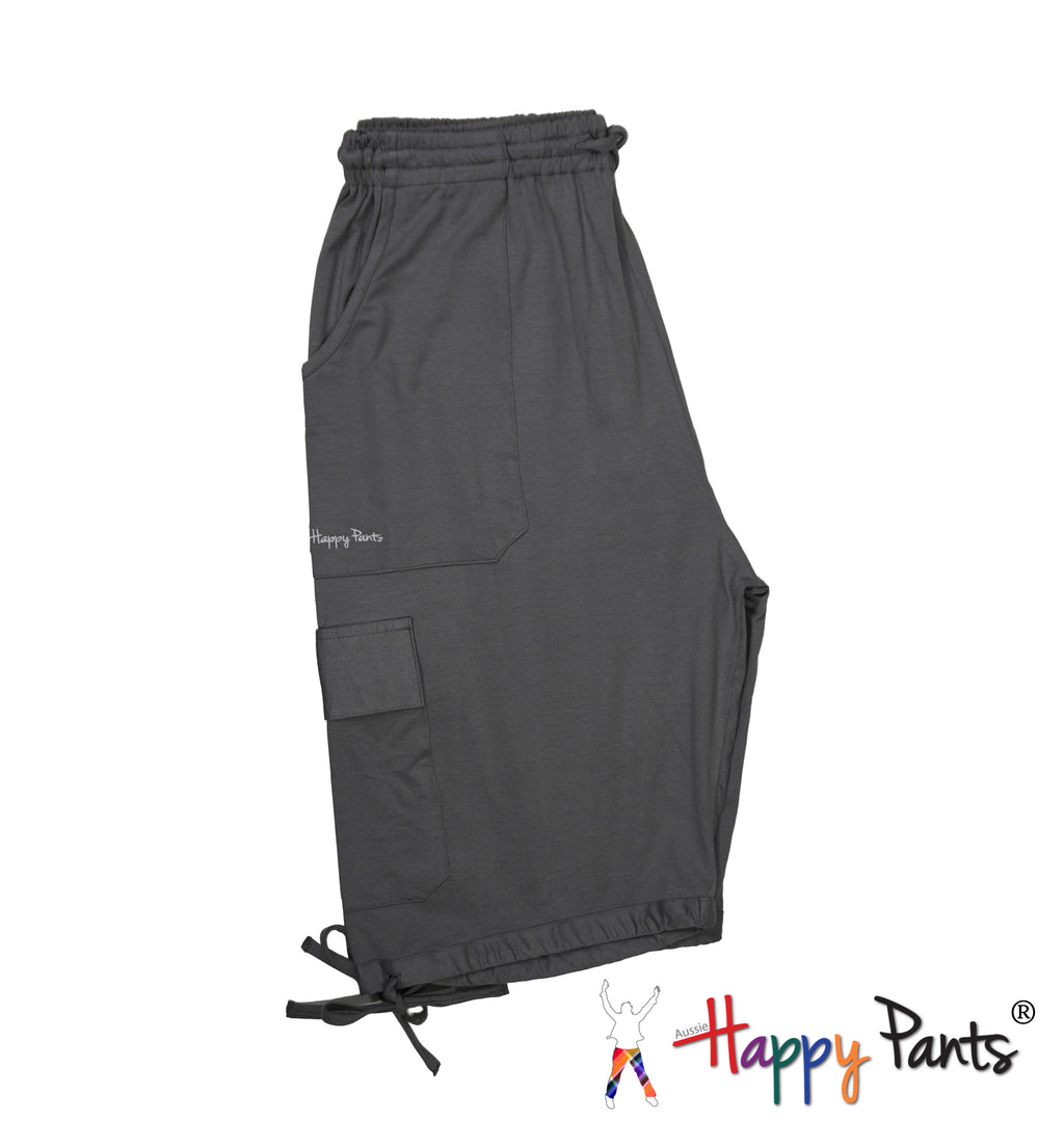 Happy Pants Seal Gray Comfort Boardshorts
