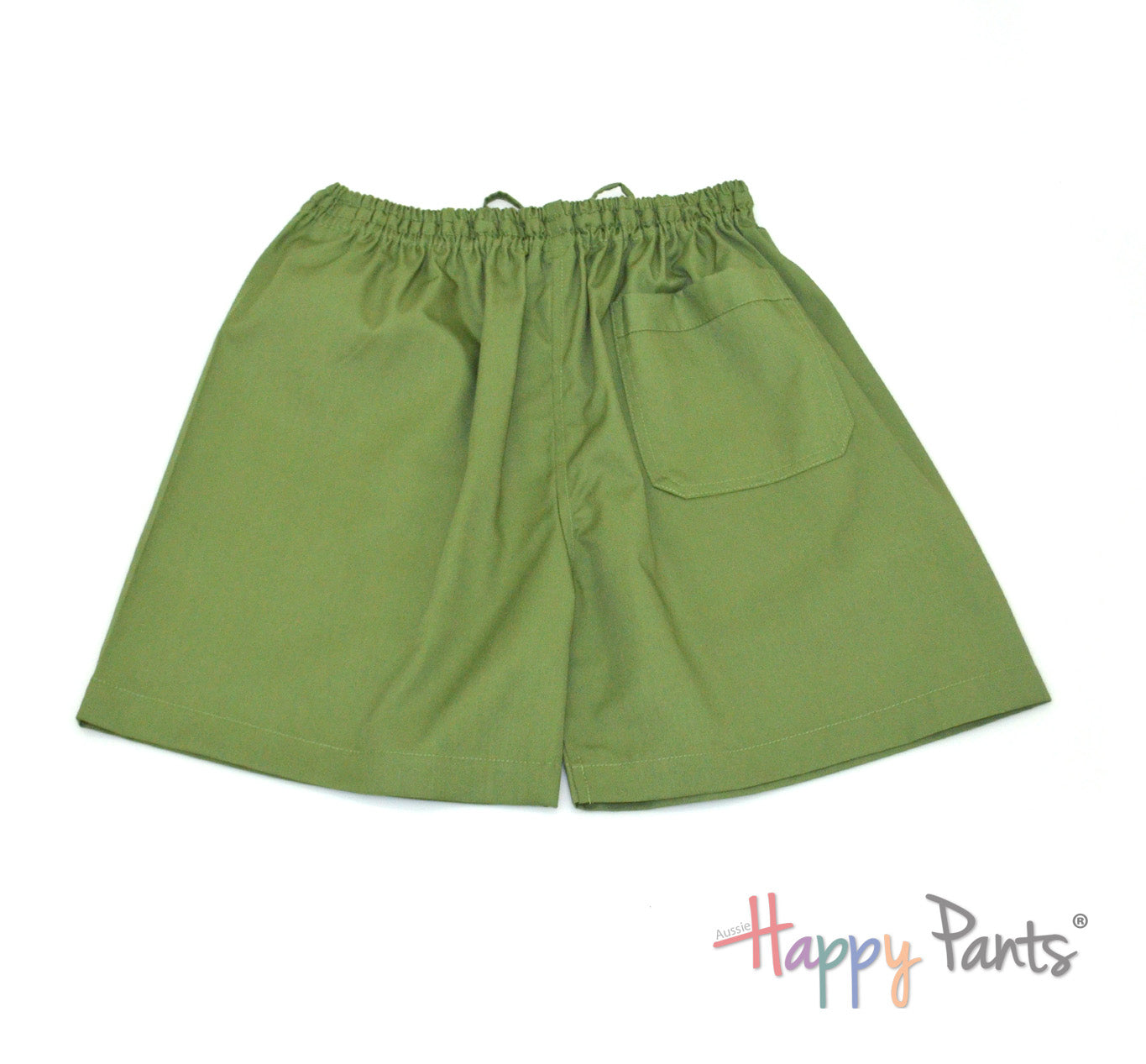 green shorts with elastic waist holiday pants resort wear Australia comfy bermudas