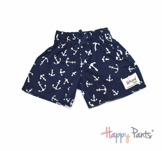 Intrepid Sailor Navy Blue Shorts for boys