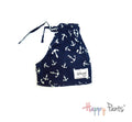 Intrepid Sailor Navy Blue Shorts for Girls
