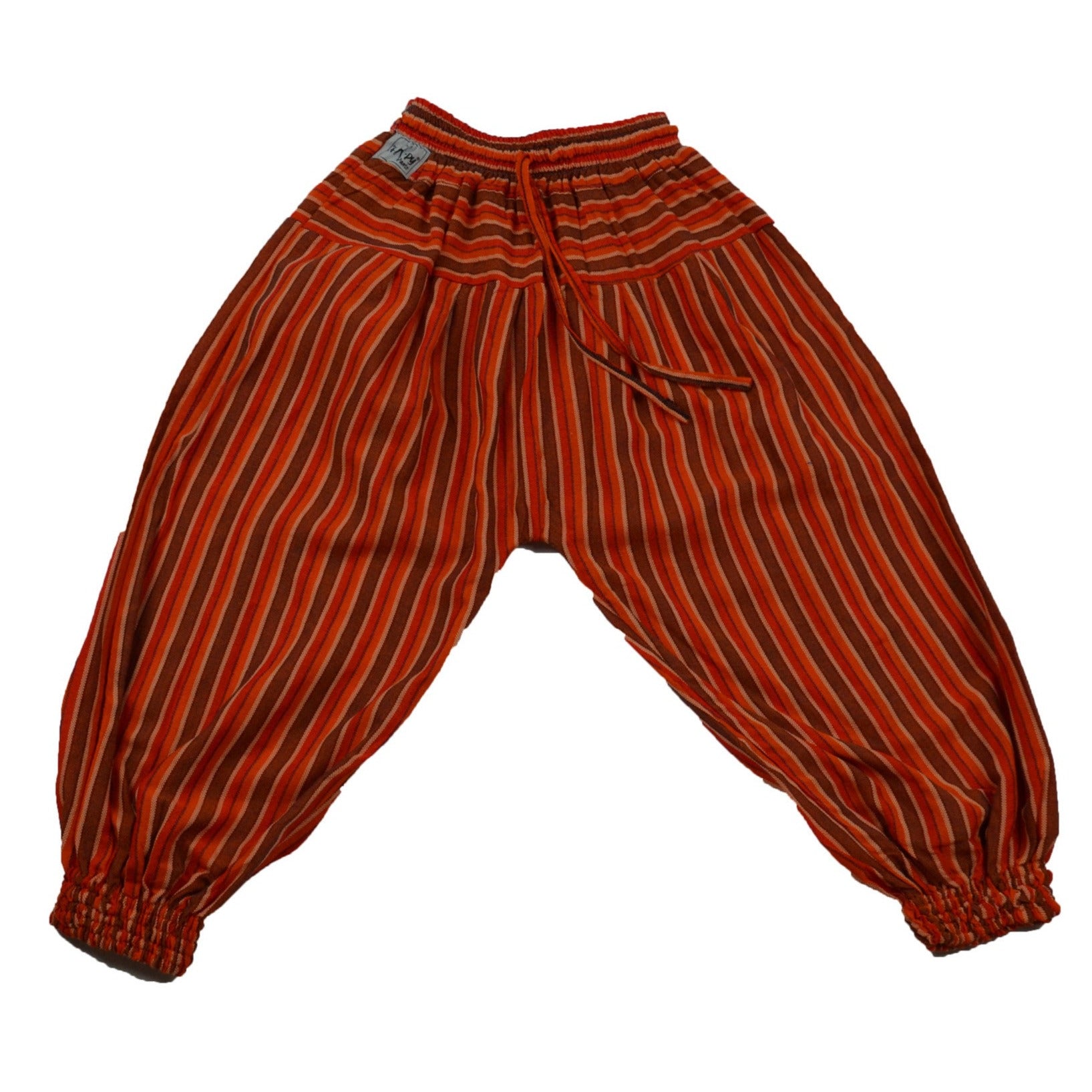 Orange Bohemian Pants - Happy Pants