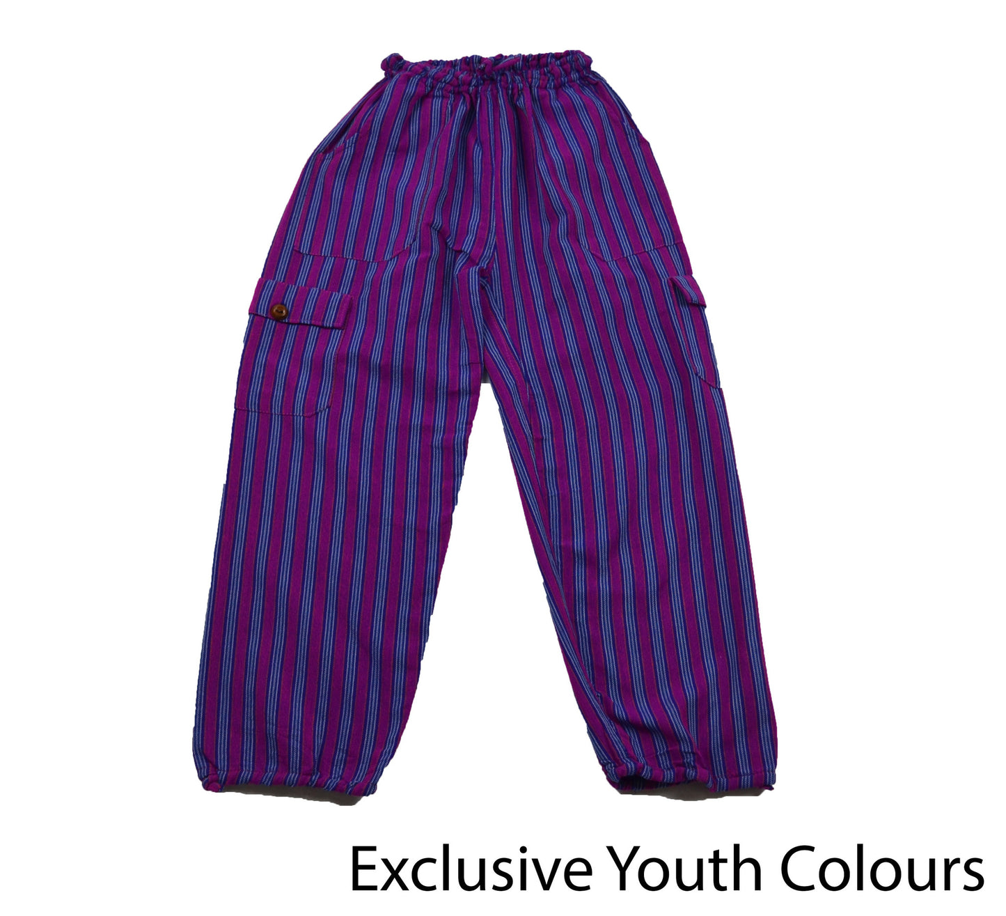Purple Youth Pants - Happy Pants