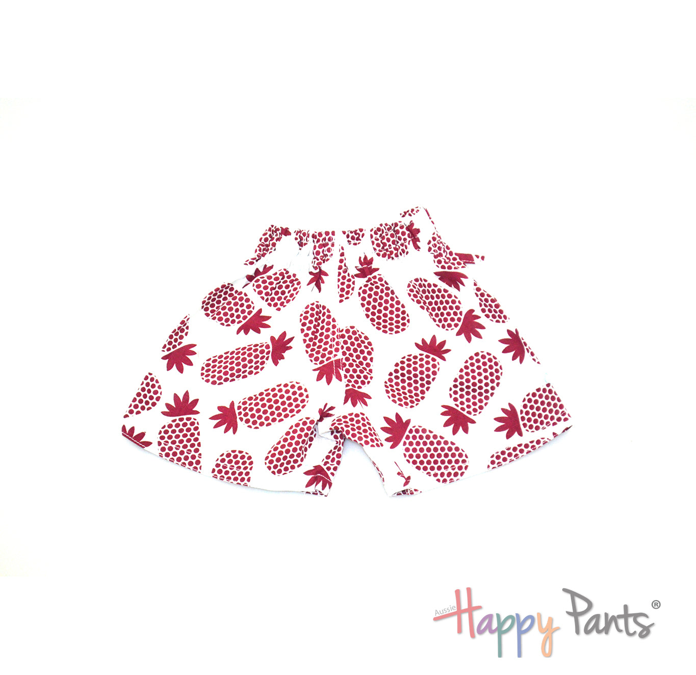 Tropical Pineapples Shorts for Girls