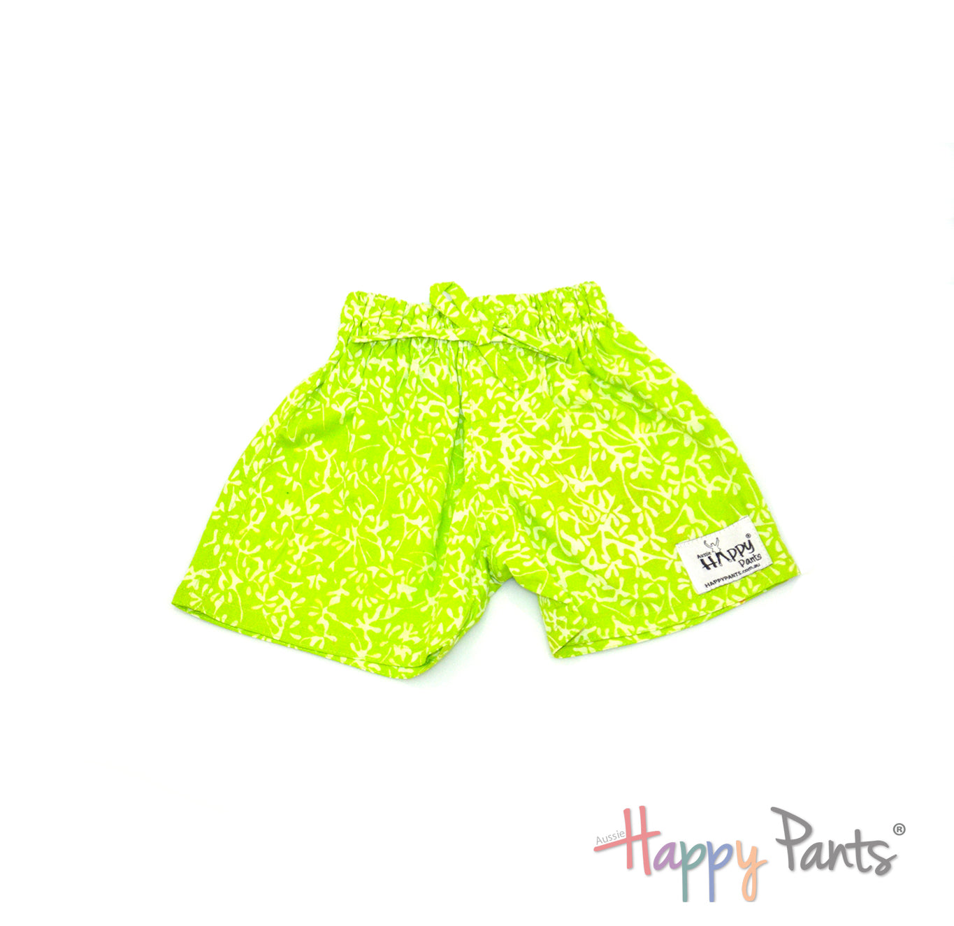 Electric Green Shorts for Girls