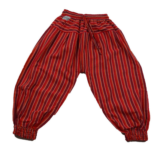 Red Bohemian Youth Pants - Happy Pants