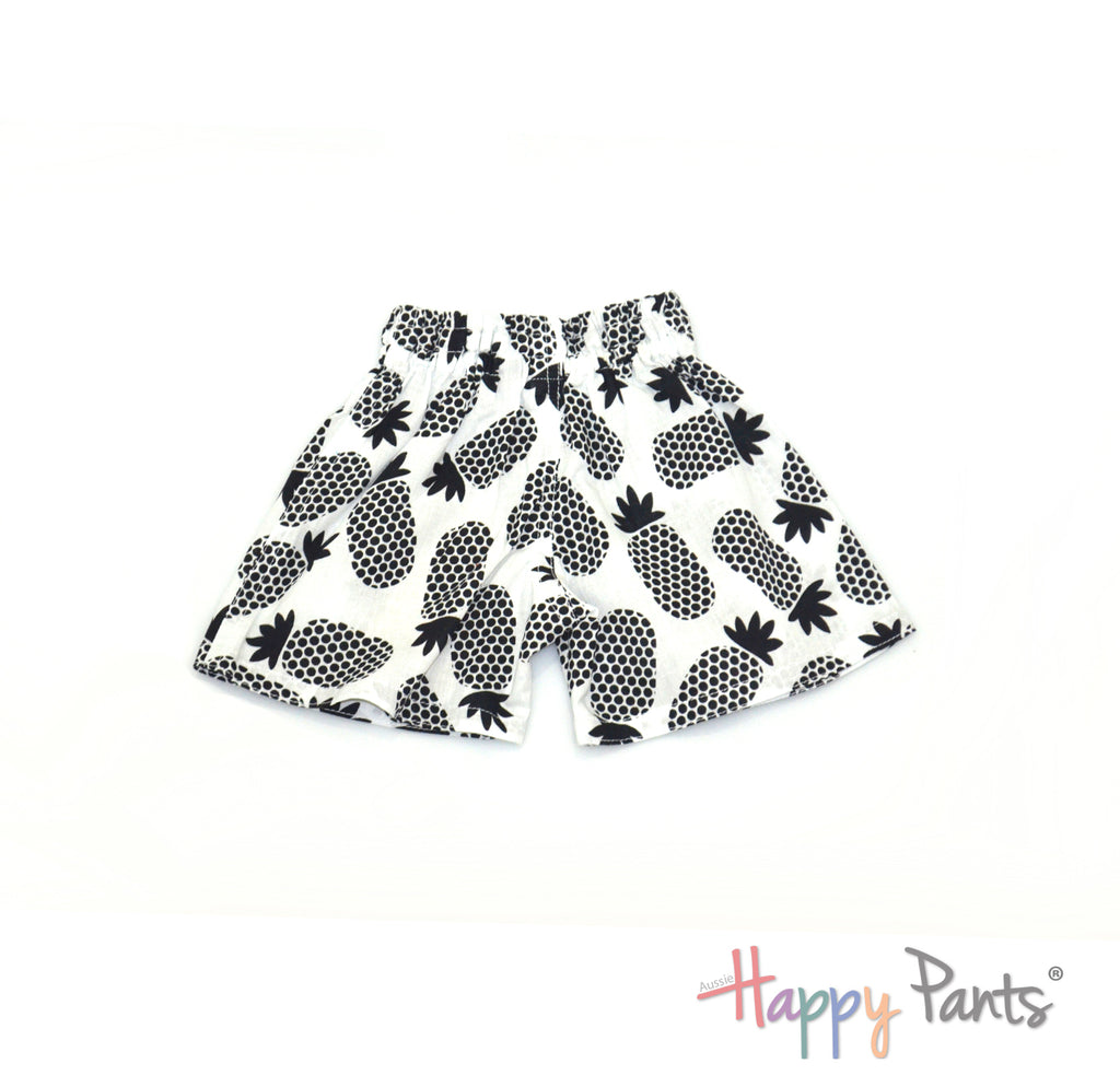 Retro Pineapples Shorts for Girls