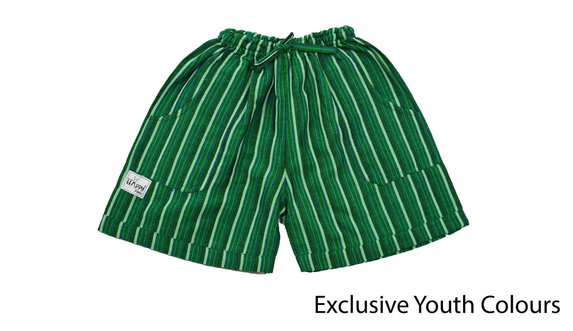 Green Youth shorts - Happy Pants