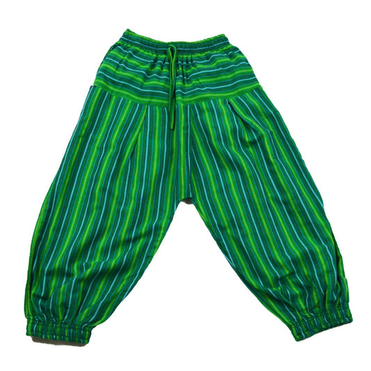 Green Bohemian Youth Pants - Happy Pants