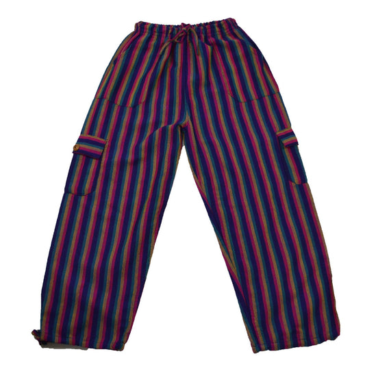 Electric Blue Youth Pants - Happy Pants