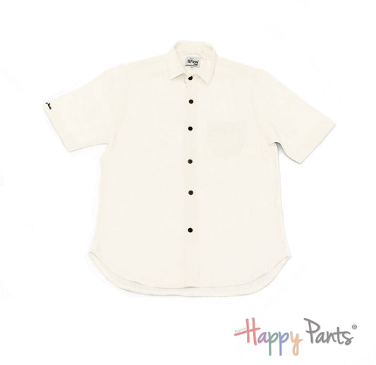 Casper White Button Shirt