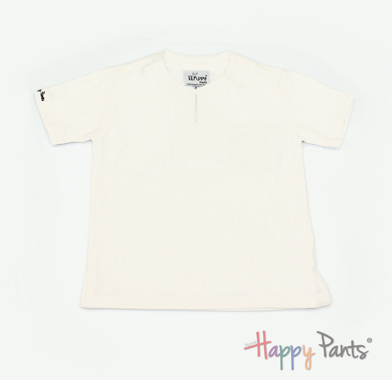Casper White Kids Resort Cotton Shirt