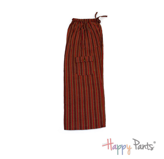 Earthy Stripy Happy-Pants Boardshorts - Youth Collection