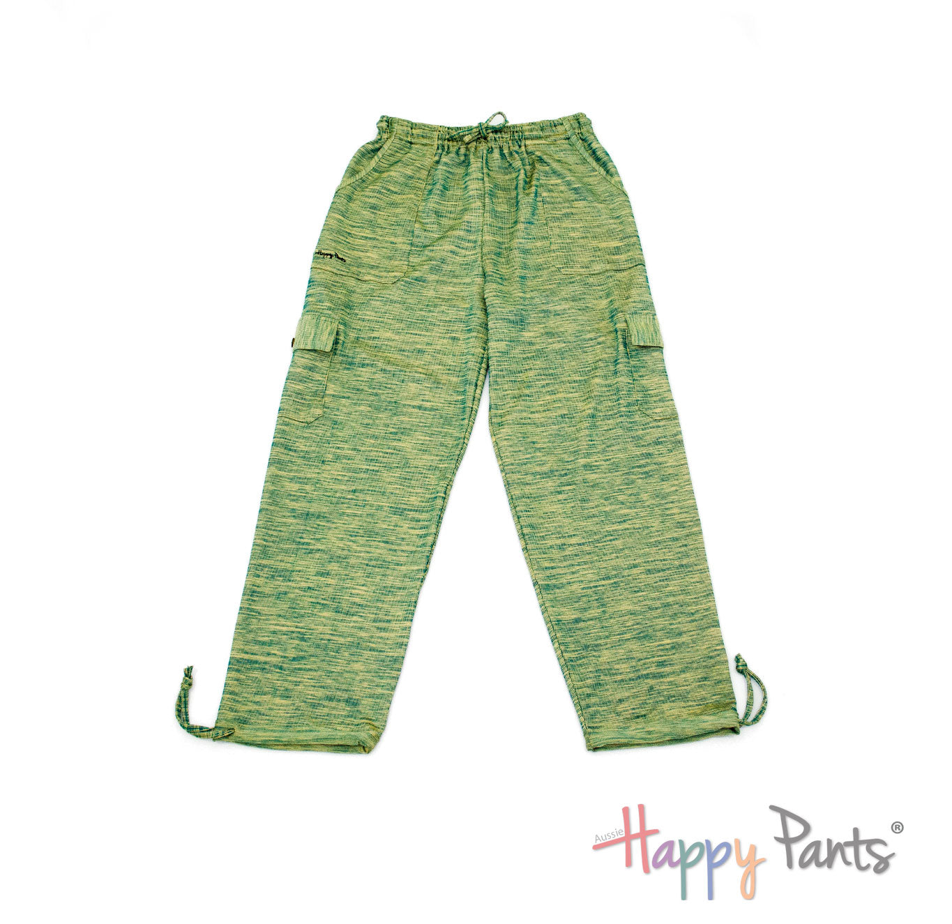 Forest Green Women Happy Pants