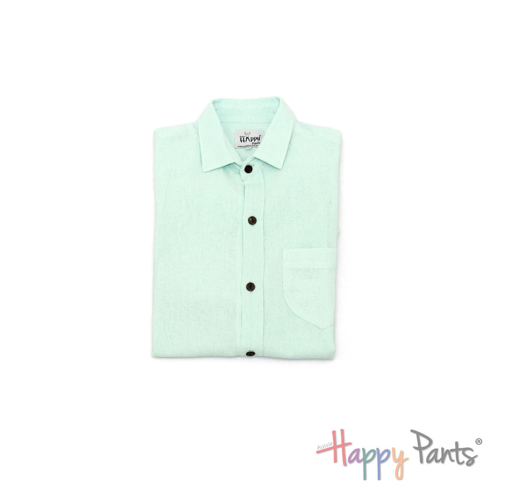 Fresh_Mint_Green_Button_Shirt
