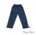 Herringbone Navy Men Happy Pants
