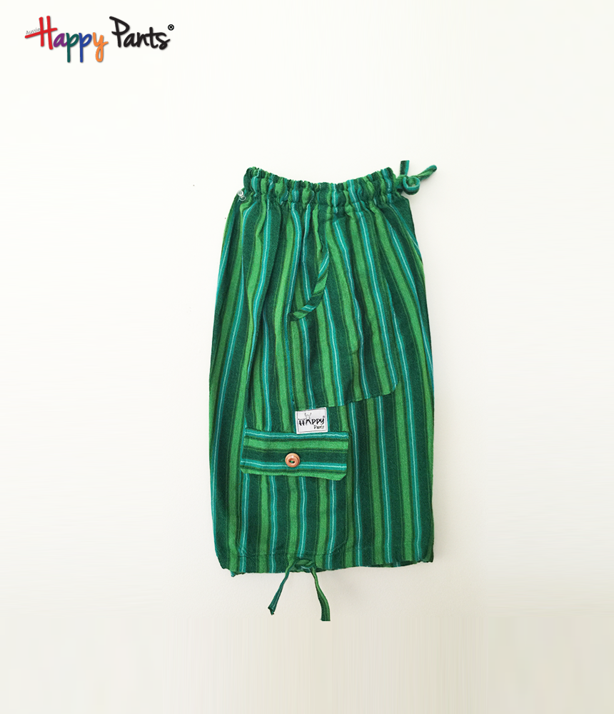 Lush Meadow Green Cotton Bottoms - Happy Pants
