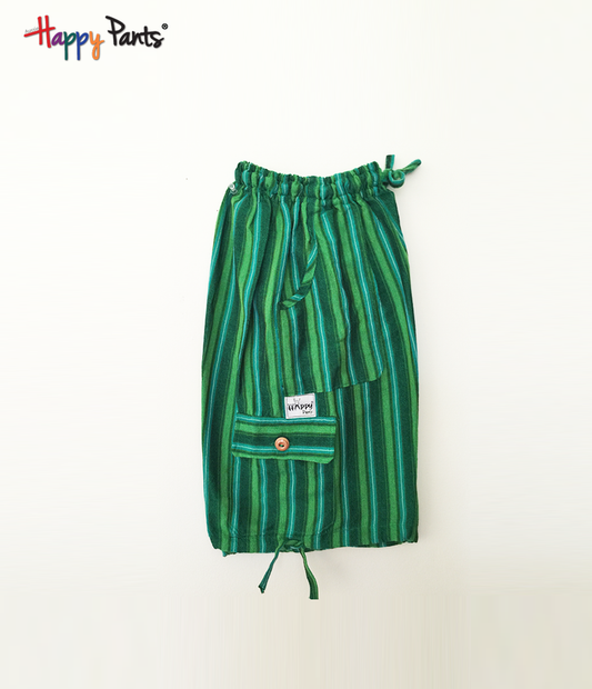 Lush Meadow Green Cotton Bottoms - Happy Pants